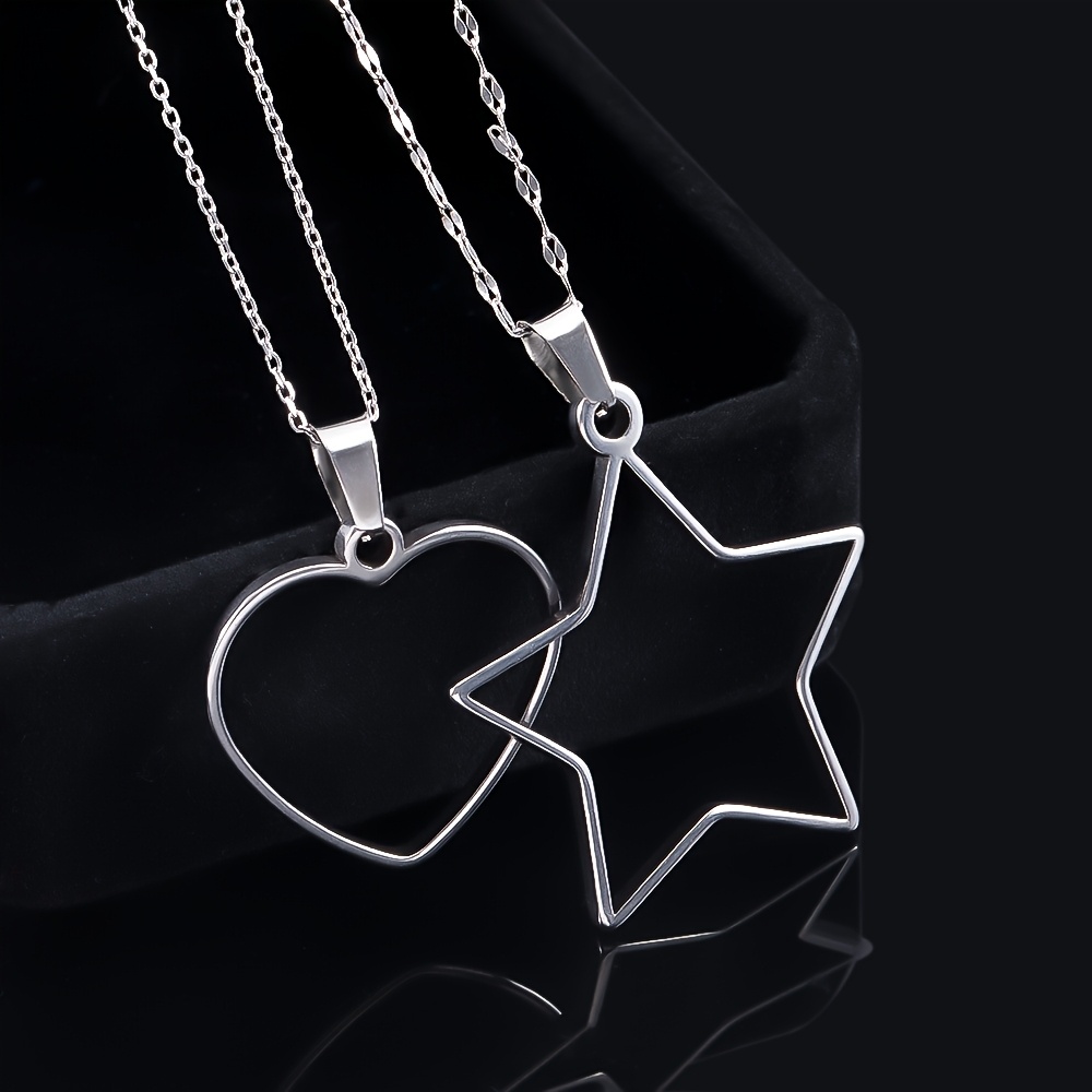 5pcs Hollow Pendant Set for DIY Necklace and Earring Making